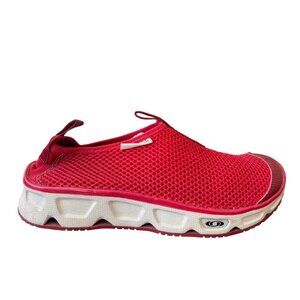 SALOMON RX S-Lab Relax Slip On Mesh Sneakers in Red  VERY RARE  SZ 8